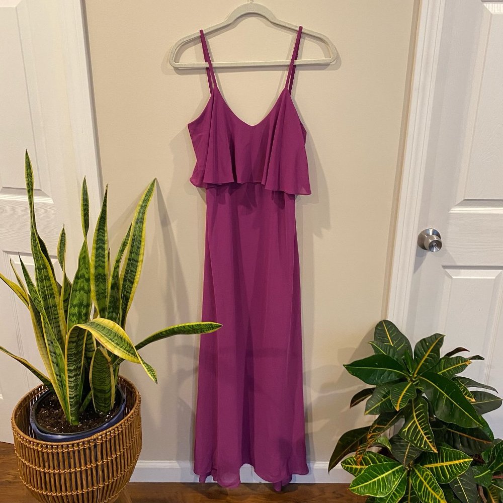Gianni Bini Magenta Maxi Dress